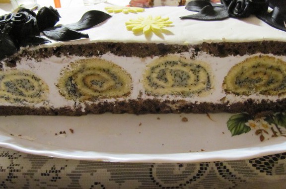 Торт Черная роза рецепт с фото