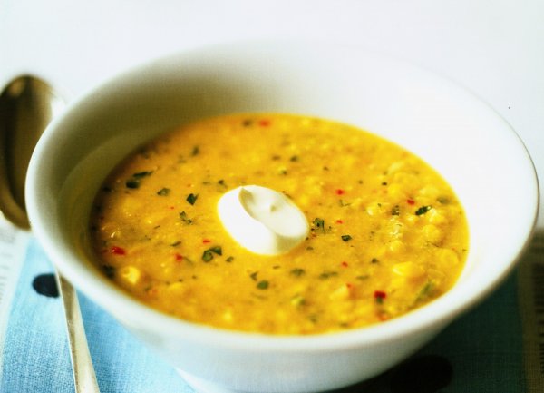 Суп с кукурузой рецепт с фото
