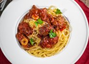 рецепт Спагетти с томатным соусом из фильма Крестный отец
