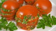 рецепт Закуска из маринованных помидоров