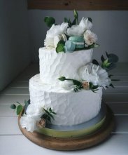 рецепт Топ-5 уникальных свадебных тортов от фудблогера Насти Ганджи из Тернополя