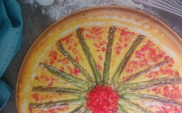 Открытый пирог с болгарским перцем от Эктора рецепт с фото