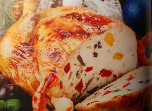 Фаршированная курица от Эктора рецепт с фото