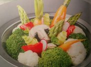 рецепт Паровые овощи с соусом от Эктора