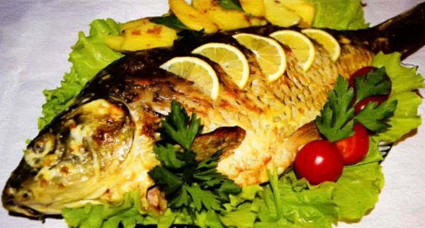 Запеченная рыба в духовке рецепт с фото пошаговый