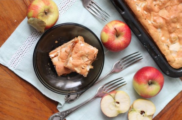 Мамин яблочный пирог рецепт с фото