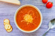 Крем-суп из запеченных томатов