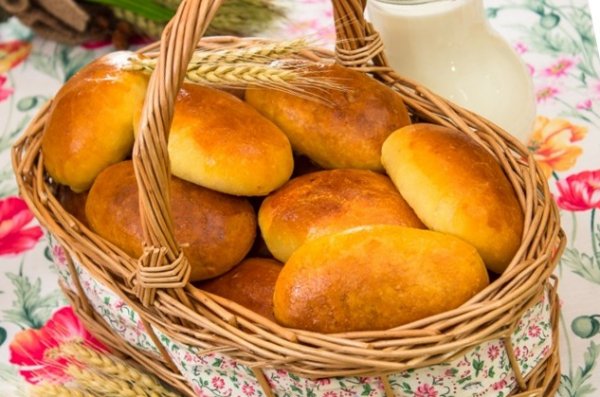 Дрожжевые пирожки на кефире от Анастасия Скрипкина рецепт с фото