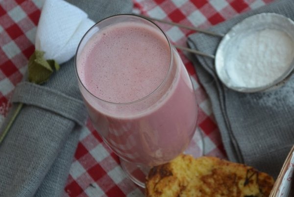 Молочно ягодный коктейль рецепт с фото