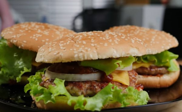 Домашний гамбургера от Славного Друже Обломов рецепт с фото