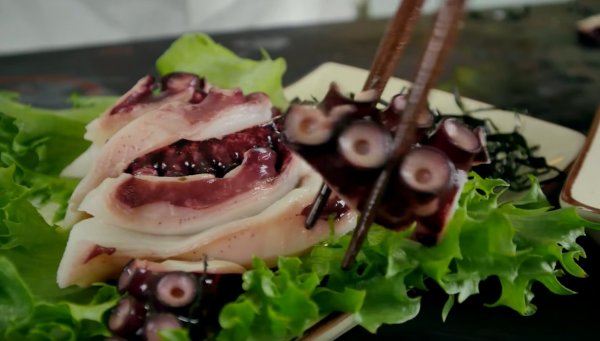 Сашими из осьминога рецепт с фото