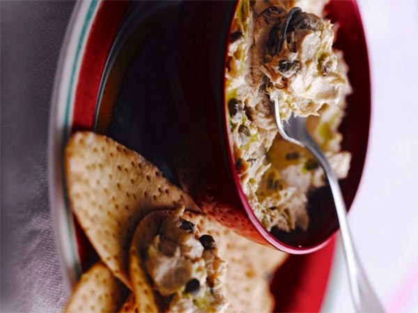 Крем-паста из тунца с каперсами от Джейми Оливер рецепт с фото