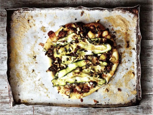 Пицца с кабачком от Джейми Оливера рецепт с фото