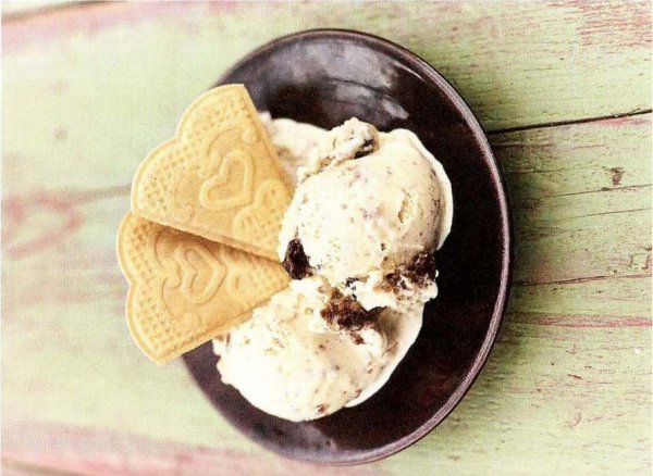 Мороженое с изюмом от Джейми Оливера рецепт с фото