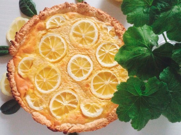 Лимонный тарт рецепт с фото