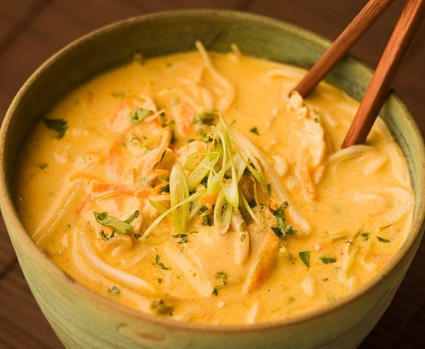 Тайский кокосовый карри суп рецепт с фото