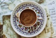 Зерновой кофе в турке