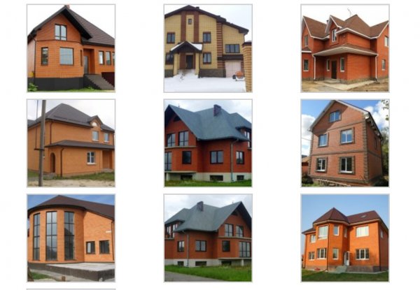 Преимущества строительства домов из кирпича